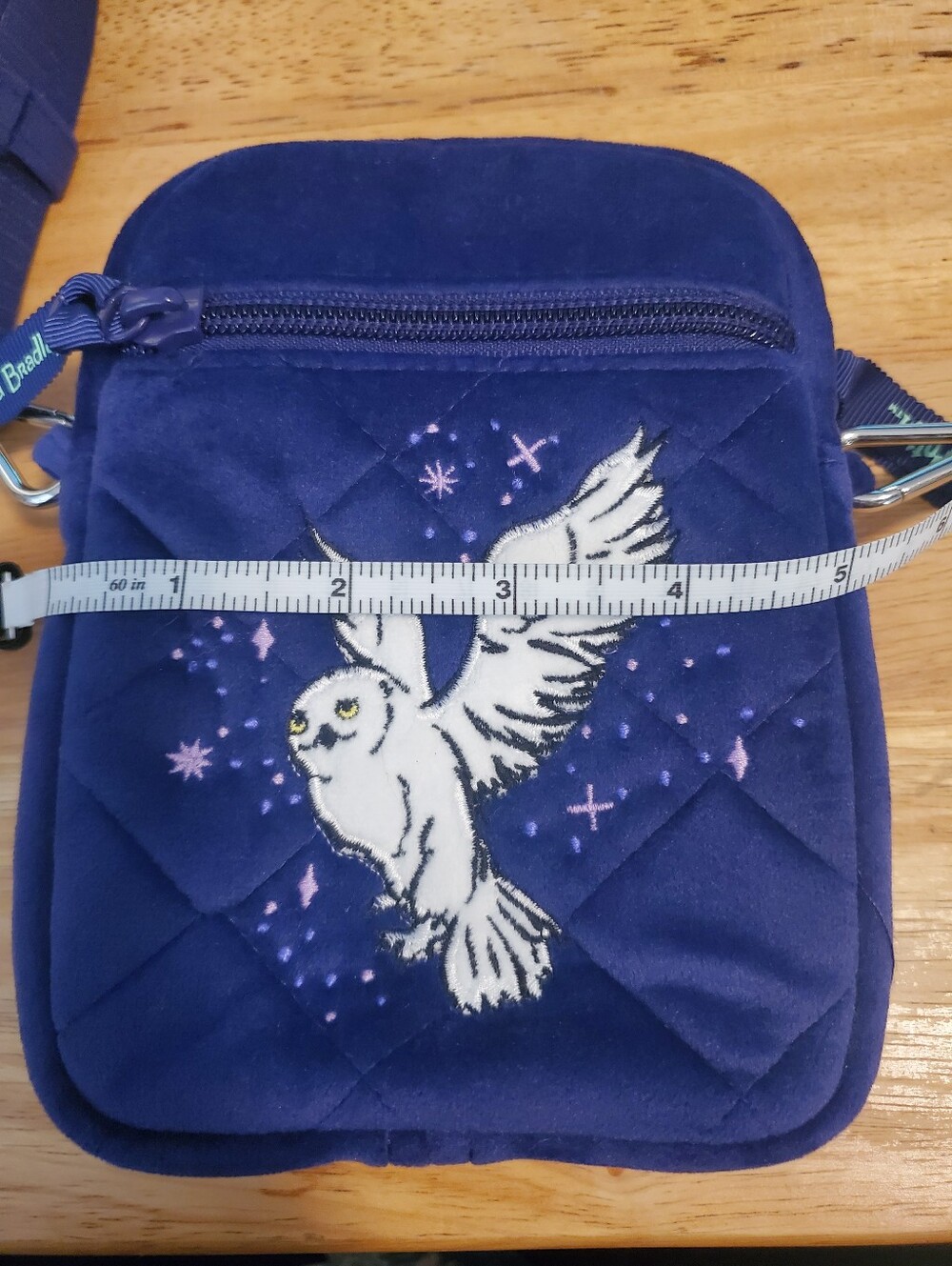 Vera Bradley Harry Potter Velvet Crossbody Bag - Picture 6 of 7